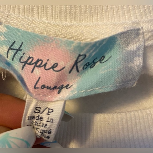 Hippie Rose small cropped sweatshirt - Picture 7 of 7
